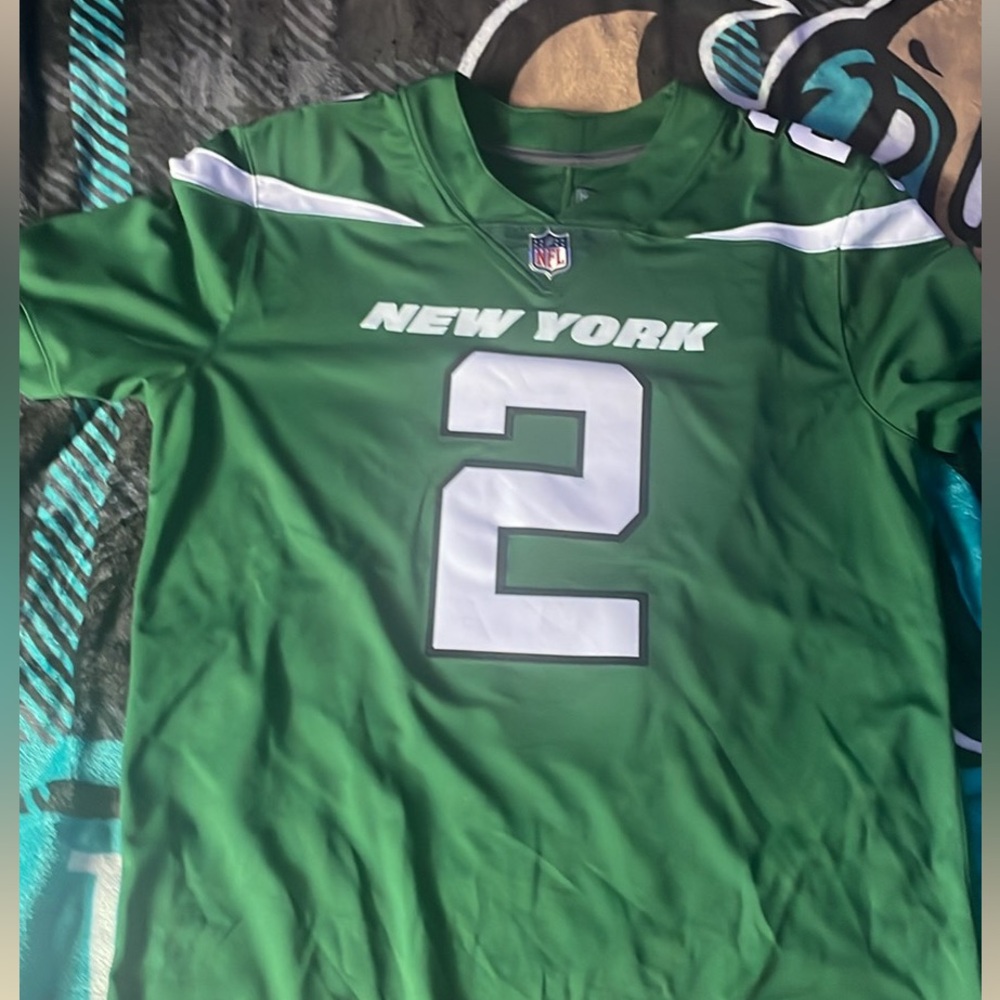 Zach Wilson Jets Jersey